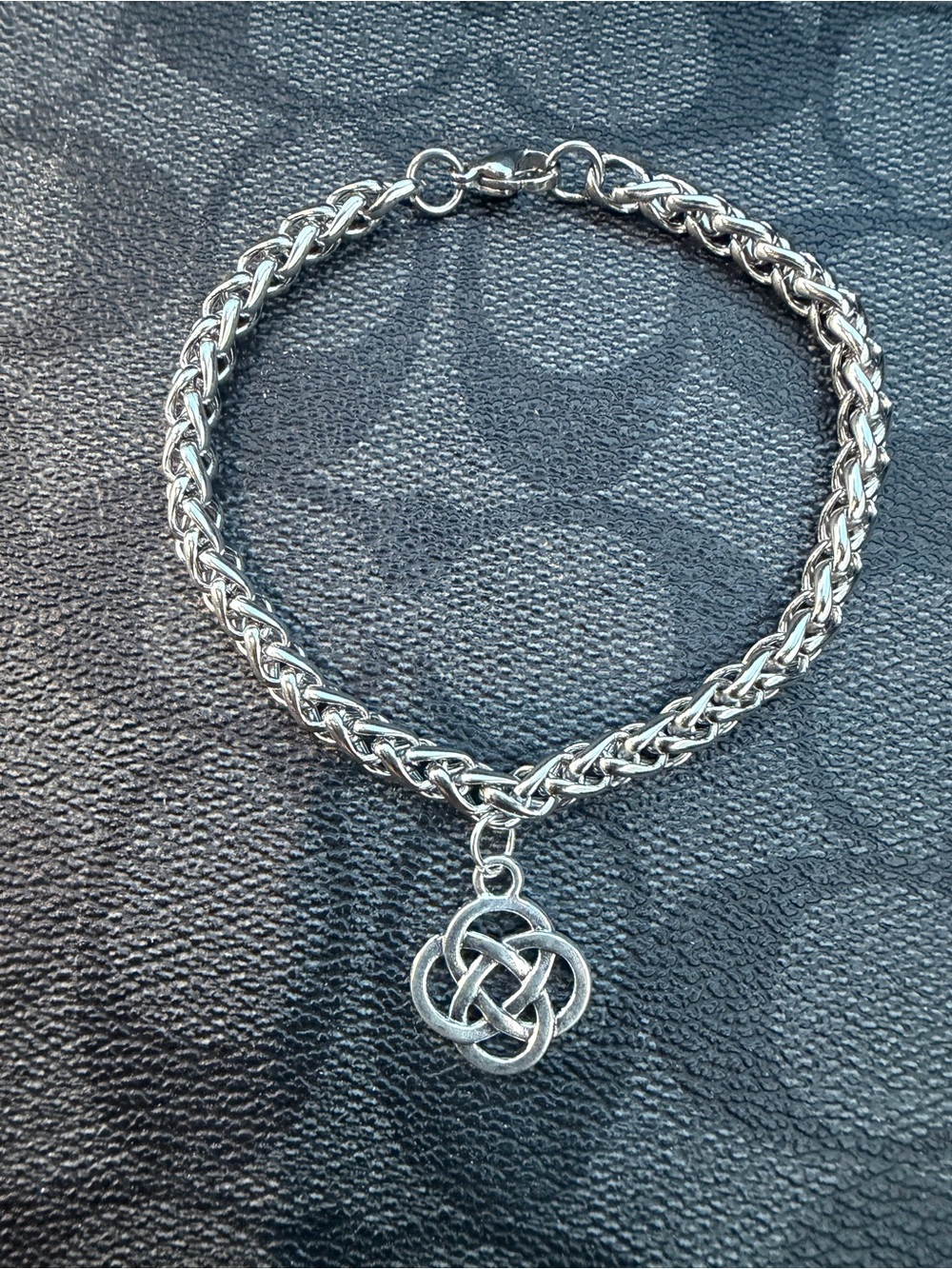 Celtic knot charm Bracelet